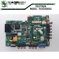MB TV LED POLYTRON PLD 24D655 Mainboard tv led polytron pld24d655
