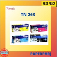 Brother Toner TN-263 TN263 TN 263 / TN-267 TN267 TN 267 Black Cyan Magenta Yellow