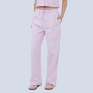 BODY GLOVE Womens Mystic Vibes Striped Pants กางเกงขายาว สีชมพูอ่อน