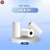 Decal Paper for Hprt L8 Printer - High Quality, Waterproof, Versatile, Perfect Compatibility