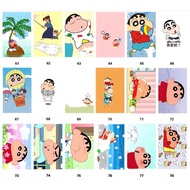 *🇸🇬SG INSTOCK* Crayon Shin Chan Ezlink Card Sticker Protector Cute Cartoon Card Sticker 蜡笔小新可爱卡贴