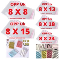 Opp plastic glue 8x8 8x10 8x12 8x13 8x15 8x24