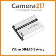 Viloso DB-L80 Battery for Sanyo CG10 CG20 CG21 CG100 CA100 CS1