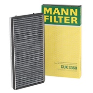 กรองแอร์ ชาโคล / กรองห้องโดยสาร  Porsche Cayman 987 (2005 - 2013) Cabin Air filter Mann CUK3360 / CU