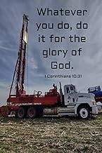 Whatever you do, do it for the glory of God. 1 Corinthians 10:31: Notebook