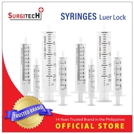 ♠Surgitech 3cc Disposable Syringe Box  of 100 (23g x1'') Luer Lock