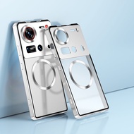 For ZTE Nubia Z70S Ultra Push pull frosted backboard Case for ZTE Nubia Z70 Ultra Shockproof Armor B