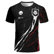 G2 E-sports Club Team Support Team Uniform 2026 G2 Team Valorant New T-shirts Unisex Casual Gaming S