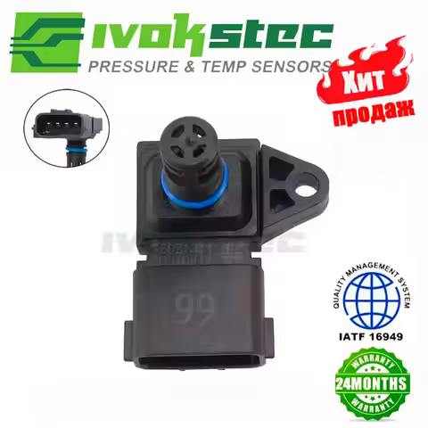 5WK96841 4Bar Manifold Intake Pressure 4bar Map Sensor For Renault Peugeot 405 Kia Pride Hyundai Cit