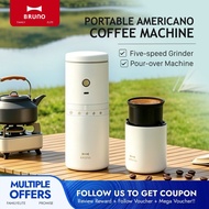 BRUNO Portable Coffee Maker Automatic Grinding Insulated Coffee Cup BHK301