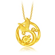 CHOW TAI FOOK Disney Princess 999 Pure Gold Pendant: The Little Mermaid - (Style 3) R24039