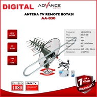 Antena TV Digital Advance AA - 830 / Antena Remote Digital-Original