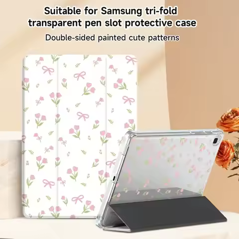 1 Pcs protective case, Tab A8, for Galaxy Tab A7 Lite, double-sided painting Tab S6 Lite, Tab S7+/S8