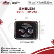 50Th Anniversary Toyota Logo Emblem 50Th Anniversary Edition Toyota