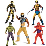 Super Heroes Costume Original Licensed Transformers Bumble Bee, Wolverine, Power Ranger, BayMax, Hul