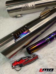 ท่อสแตนเลส W125-57/59/66 2V-4V คอไทเท เพลตไทเทLMN🇹🇭