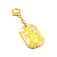 5 Element Pagoda Amulet Feng Shui Keychain - Wu Wang, Five Misfortune Star, Protection from Bad Luck