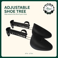 La Sole Manila Adjustable Shoe Tree Size 5us to 15us Black or White Transparent - 1 Pair