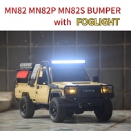 KOShobby 3D front bumper bullbar with foglight For MN MODEL MN82 MN82PRO MN82S upgrade modified
