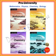 Buku Rujukan : Pre-University - Matriculation / Foundation / A-Level / STPM 2022 - Maths / Physics /