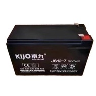 ㄓㄈ๑℡◆Kijo Jingjiu battery 6-FM-7 lead-acid maintenance-free 12V7AH elevator emergency leveling fire