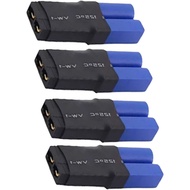 4 unit Penyesuai EC5 ke Traxxas ESC/Pengecas untuk Bateri Zee