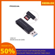 card reader PROOCAM RR-30 Memory Card 3.0 high speed TF sd micro cardreader memory card: TF+SD 512G