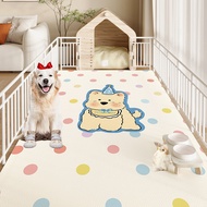 Non-slip Dog Mat - Cartoon Cuttable Pvc Waterproof Dog Mat,Dog Playpen Pad For Living Room Playroom 