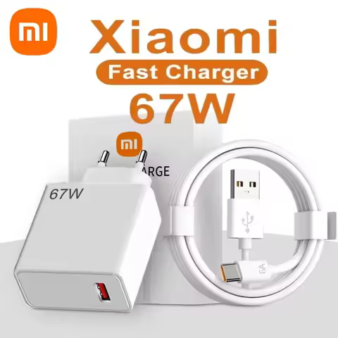 Xiaomi 67W Fast Charger USB For Xiaomi 15 14 13 12 11 10 Ultra Redmi Note 12T 13 Pro Turbo Quick Cha