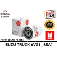 ISUZU TRUCK 6VG1 / 6SA1 DIESEL FILTER ORIGINAL SAKURA FC-1503 PRODUCT