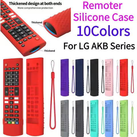 Silicone Protective Case Anti-slip Silicone Case Protective Cover Shockproof TV Remote Control Case 