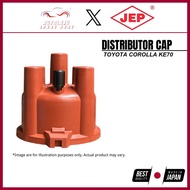 [CLEAR STOCK] TOYOTA COROLLA KE70 DISTRIBUTOR CAP JEP JAPAN