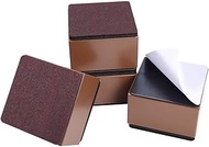 Ezprotekt Lift Furniture Risers Solid Steel Bed Risers,Width 3.15"-Adds 2" Height to Heavy Furniture