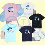 TSHIRT LOVELY RUNNER KDRAMA UMBRELLA BLUE KOREAN DRAMA CLOTHES IM SOL SUN JAE KIM HYE YOON BOYE WOO 