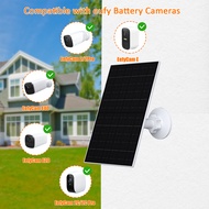 RCYAGO แผงโซล่าขนาด2W-13W สำหรับกล้องวงจรปิด ชาร์จเจอร์กันน้ำ USB 5V ใช้ได้กับ Blink Ring Eufy Wyze 
