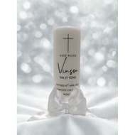 Personalized Baptism Candle