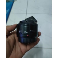 Lensa Fix Yongnuo 50Mm F1.8 Like New For Canon Bukan 24Mm 35Mm 40Mm