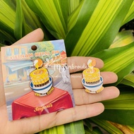 Egg Coffee Badge Tote Bag Brooch - Hanoi Souvenirs