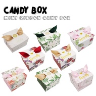 [PANDA] Mini Ribbon Candy Box Wedding Party Birthday Favor Goodies Gift Souvenir Door gift Kotak Gul