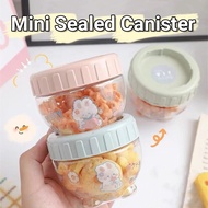 Round Travelling Food Sealed Canister Multipurpose Dried Nuts Candy Storage Jar Portable High Qualit