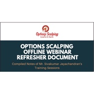 SHIVAKUMAR-SCALPER-OPTION Offline webinar Full Course-Premium