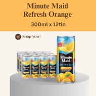 MINUTE MAID Refresh Orange 12cans x 300ml