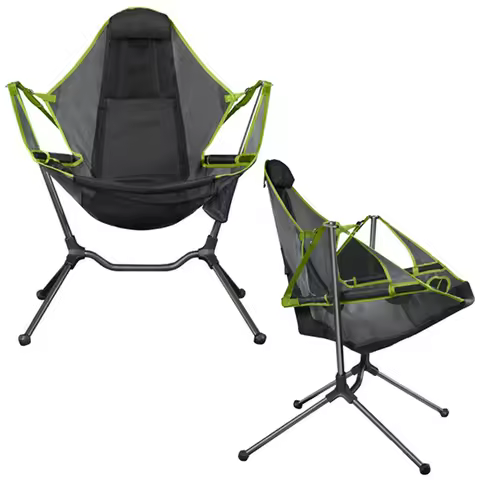 Camping Rocking Chair Park Swing Beach Chair Family Hammock Folding Chair Outdoor Camping Relax Beac