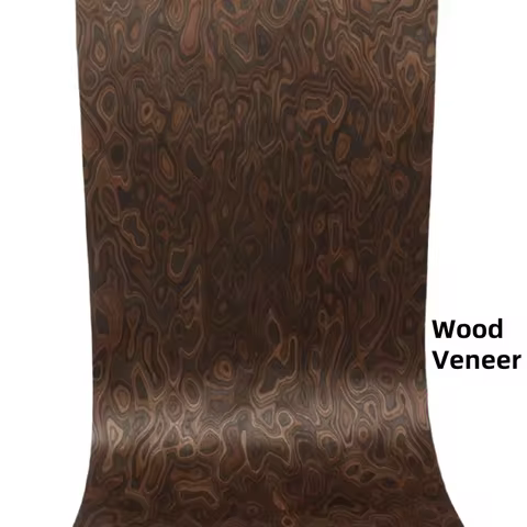 Technology Ebony Root Burl Wood Veneer Sheets for High-end Furniture Decoration Crafts DIY Panels Ve