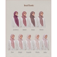 Inai Basic Tudung Bawal Bidang 45 INAISCARVES