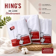 ( 3pc ) Hing's Singlet | Hing Men's Singlet | Men's Striped Undershirt | Adult Singlet - Kshop