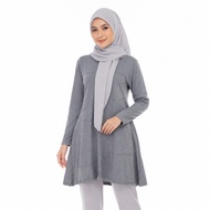 AQEELA Muslimah T-Shirt Grey AQ980J