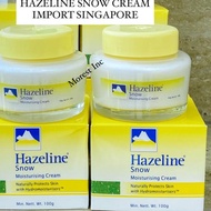 ♩ Hazeline Snow SINGAPORE Moisturizing Cream 100gr ✬