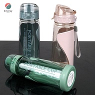 EMERAY 500ml Sports Water Bottle Travel Portable Gym Drinks Mugs