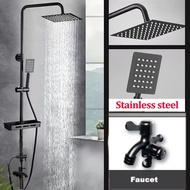 Shower Set Kamar Mandi Rain Shower/Set Shower Air Panas Dingin Alat Mandi Kamar Mandi